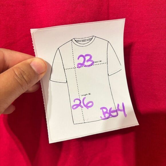 Chico's  Apparel Ribbed Pullover Sweater Large Red Long Sleeve V-Neck Silk Nylon - Picture 6 of 6